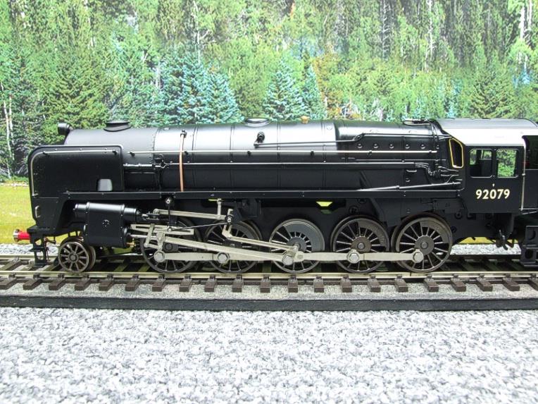 Ace Trains O Gauge E28/D1, BR 9F Loco & Tender "Unlined Gloss Satin Black" Pre 56 R/N 92079 Electric 2/3 Rail Bxd image 4