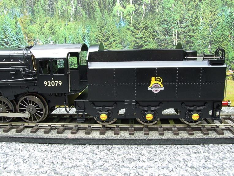 Ace Trains O Gauge E28/D1, BR 9F Loco & Tender "Unlined Gloss Satin Black" Pre 56 R/N 92079 Electric 2/3 Rail Bxd image 5