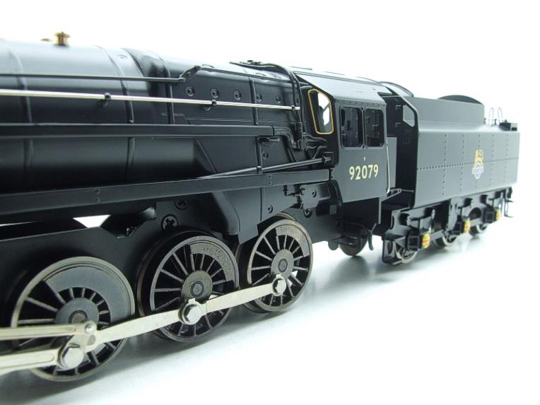 Ace Trains O Gauge E28/D1, BR 9F Loco & Tender "Unlined Gloss Satin Black" Pre 56 R/N 92079 Electric 2/3 Rail Bxd image 12