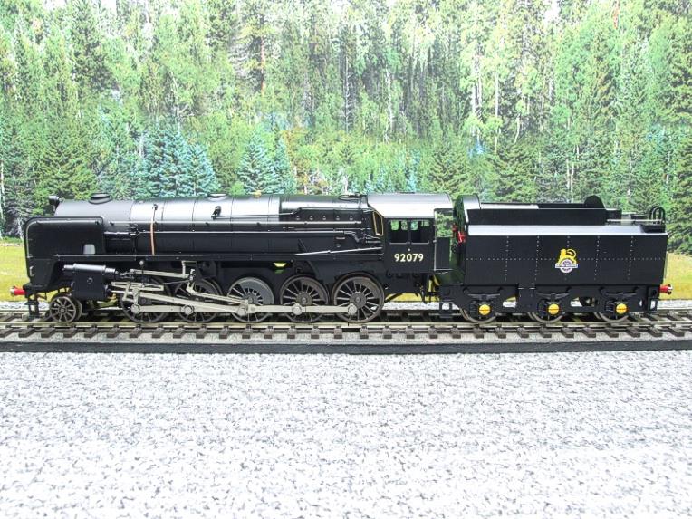 Ace Trains O Gauge E28/D1, BR 9F Loco & Tender "Unlined Gloss Satin Black" Pre 56 R/N 92079 Electric 2/3 Rail Bxd image 14