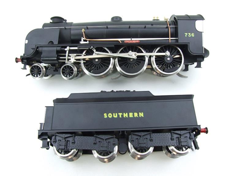 ACE Trains O Gauge E/34-D1 Bulleid SR Wartime Satin Black 4-6-0 "King Arthur" 453 Elec 2/3 Rail Boxed image 7