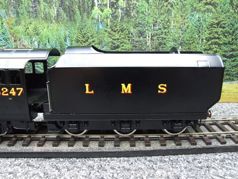 Ace Trains O Gauge E12C1 Streamlined Coronation Pacific LMS Wartime Satin Black "City of Liverpool" R/N 6247 Bxd image 11