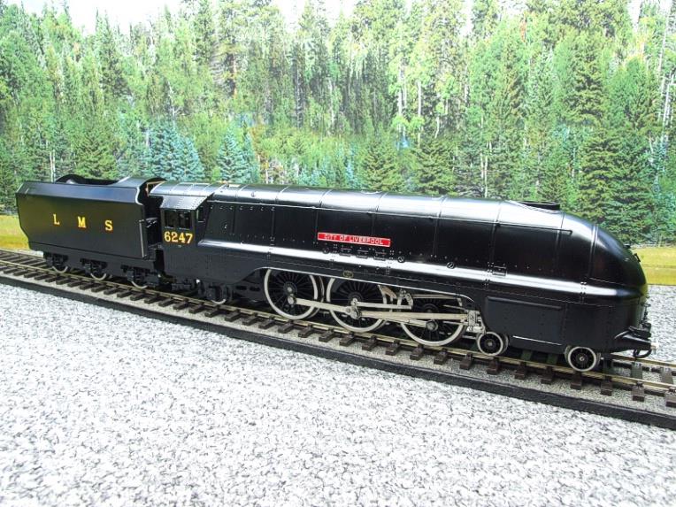 Ace Trains O Gauge E12C1 Streamlined Coronation Pacific LMS Wartime Satin Black "City of Liverpool" R/N 6247 Bxd image 18