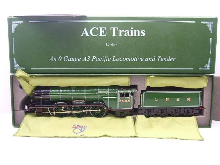 Ace Trains O Gauge E/6 A3 Pacific Class LNER Green "Diamond Jubilee" R/N 2545 Electric 3 Rail Boxed image 19