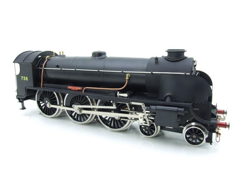 ACE Trains O Gauge E/34-D1 Bulleid SR Wartime Satin Black 4-6-0 "Excalibur" 736 Elec 2/3 Rail Boxed image 16