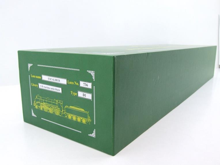 ACE Trains O Gauge E/34-D1 Bulleid SR Wartime Satin Black 4-6-0 "Excalibur" 736 Elec 2/3 Rail Boxed image 20