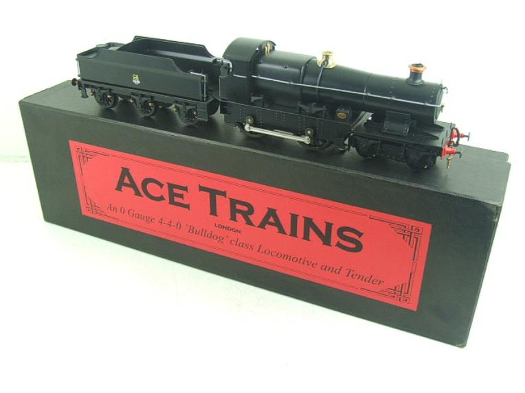 Ace Trains  O Gauge E/16D Early BR Lion over Wheel on Tender Black Bulldog Loco & Tender Named "Nightingale" Electric 2/3 Rail Boxed image 2