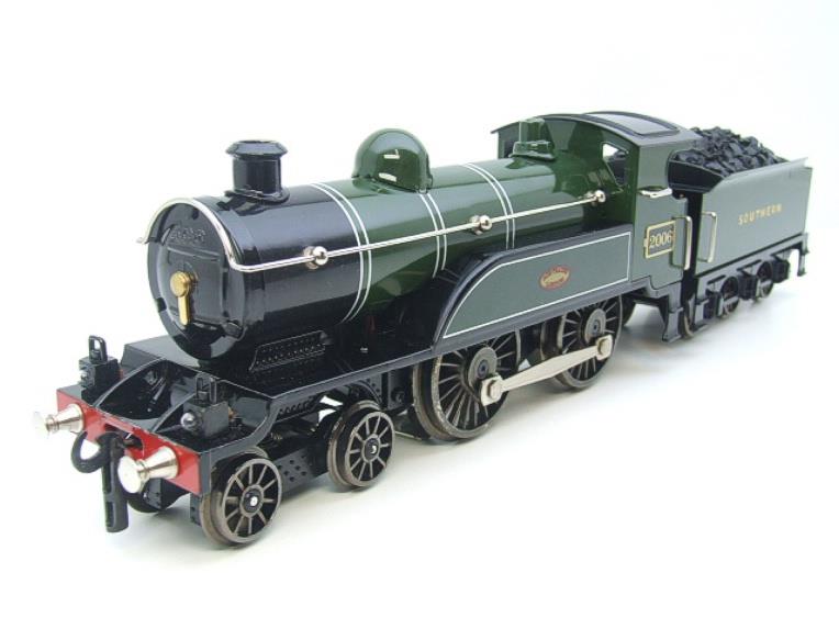 Ace Trains O Gauge E3 "SR" Southern Railway Black Lined Green 4-4-0 Loco & Tender R/N 2006 Electric 3 Rail Bxd image 8