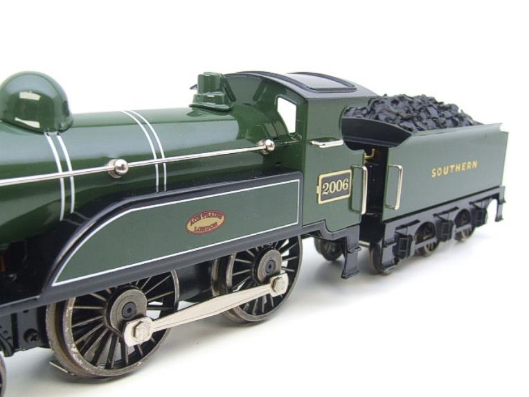 Ace Trains O Gauge E3 "SR" Southern Railway Black Lined Green 4-4-0 Loco & Tender R/N 2006 Electric 3 Rail Bxd image 10