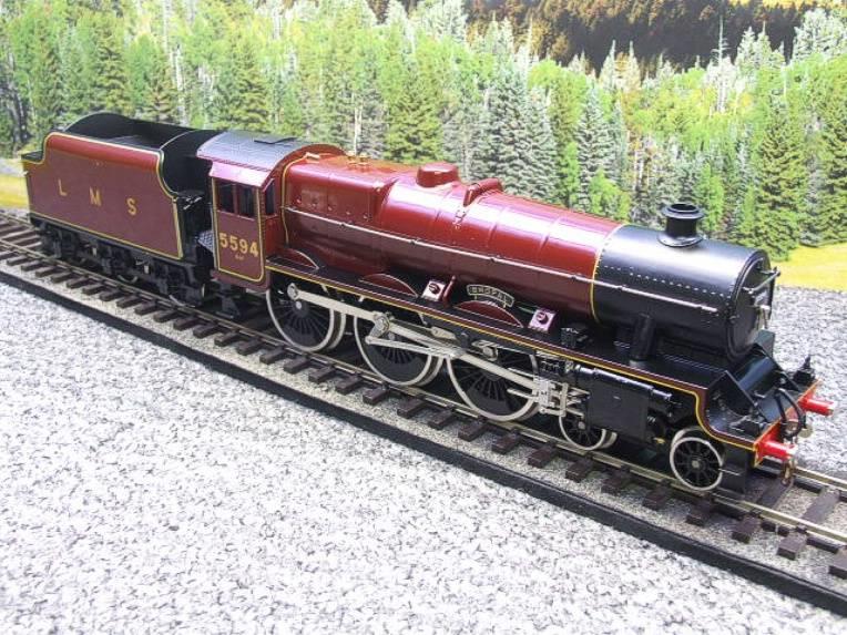 Ace Trains O Gauge E18C8 LMS Maroon Loco & Tender "Bhopal" R/N 5594 Elec 2/3 Rail BNB image 4