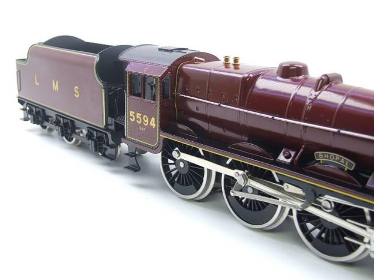Ace Trains O Gauge E18C8 LMS Maroon Loco & Tender "Bhopal" R/N 5594 Elec 2/3 Rail BNB image 7