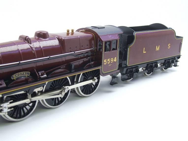 Ace Trains O Gauge E18C8 LMS Maroon Loco & Tender "Bhopal" R/N 5594 Elec 2/3 Rail BNB image 8