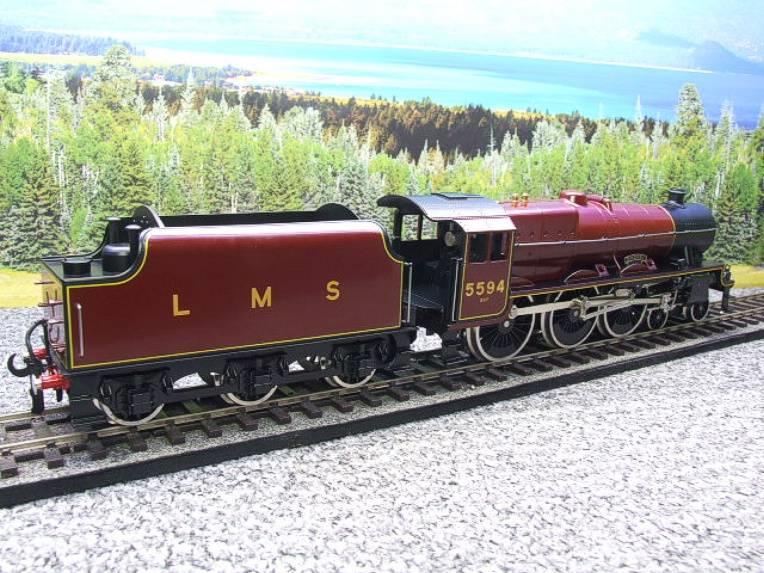 Ace Trains O Gauge E18C8 LMS Maroon Loco & Tender "Bhopal" R/N 5594 Elec 2/3 Rail BNB image 16