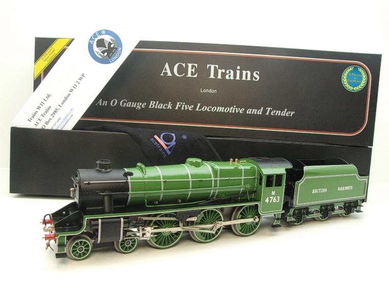 Ace Trains O Gauge E19-E BR Apple Green Black Five Loco & Tender R/N M4763 Electric 2/3 Rail Bxd image 22