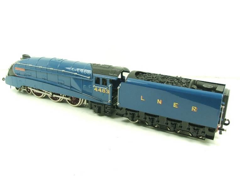 Ace Trains O Gauge A4 Pacific LNER Garter Blue "Silver Fox" 3 Rail, RN 2512 Electric Bxd image 18