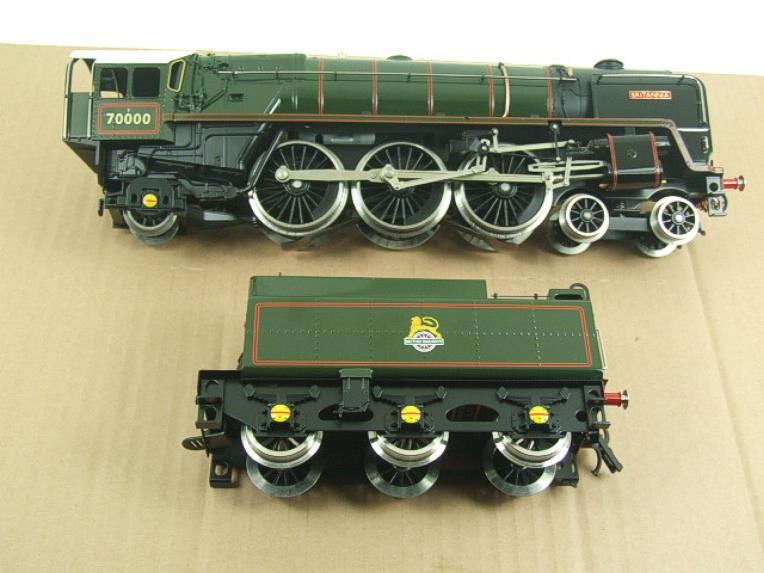 Ace Trains O Gauge E27B2 BR Britannia Class "Britannia" R/N 70000 White Cab Roof Ed Elec 2/3 Rail image 6