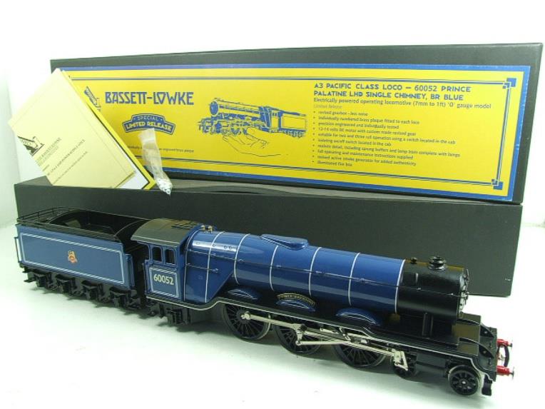 Bassett Lowke O Gauge A3 Pacific BR Blue "Prince Palatine" R/N 60052 Electric 2/3 Rail Ltd Ed Boxed image 1