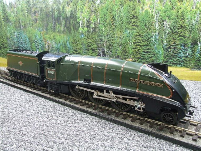 Seven Mills O Gauge BR Green A4 Pacific "Union of South Africa" Loco & Tender R/N 60009 Elec 2/3 Rail Bxd image 4