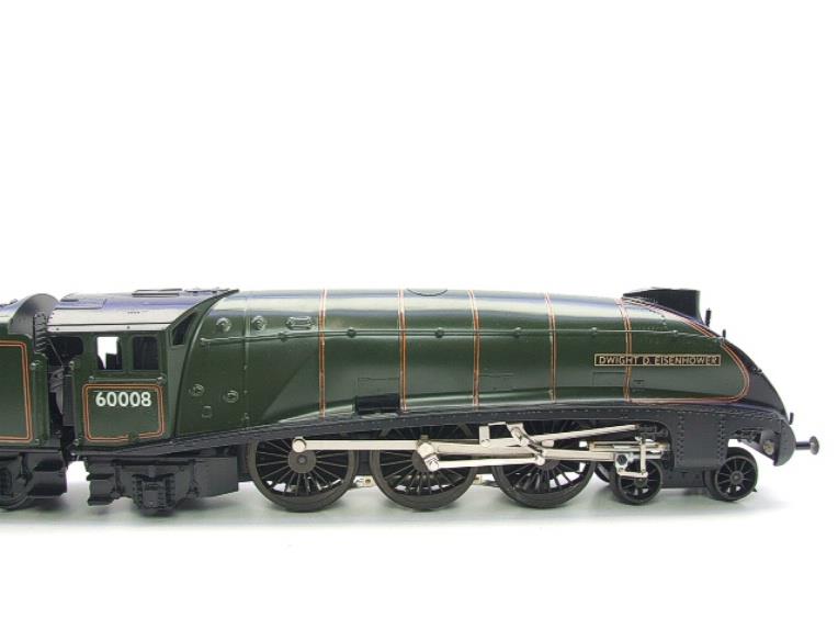 Seven Mills O Gauge BR Green A4 Pacific "Union of South Africa" Loco & Tender R/N 60009 Elec 2/3 Rail Bxd image 5