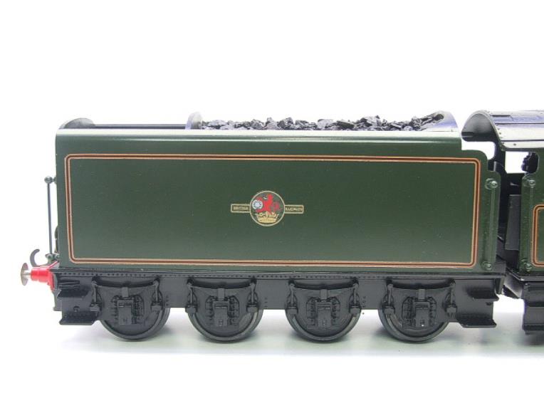 Seven Mills O Gauge BR Green A4 Pacific "Union of South Africa" Loco & Tender R/N 60009 Elec 2/3 Rail Bxd image 6