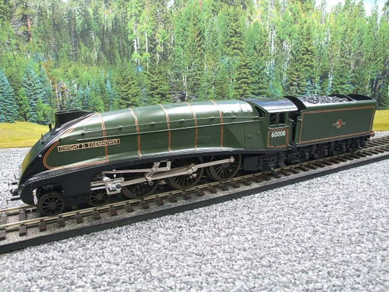 Seven Mills O Gauge BR Green A4 Pacific "Union of South Africa" Loco & Tender R/N 60009 Elec 2/3 Rail Bxd image 9