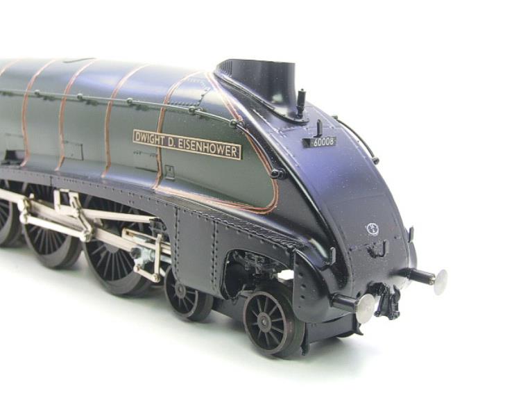 Seven Mills O Gauge BR Green A4 Pacific "Union of South Africa" Loco & Tender R/N 60009 Elec 2/3 Rail Bxd image 10