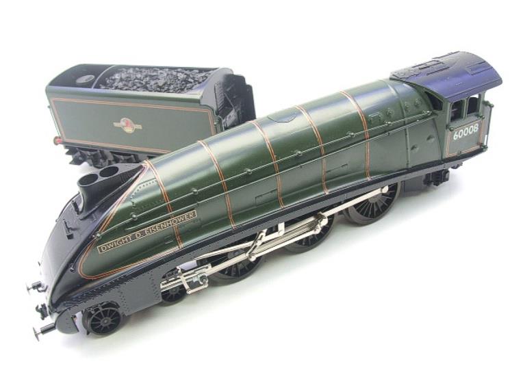 Seven Mills O Gauge BR Green A4 Pacific "Union of South Africa" Loco & Tender R/N 60009 Elec 2/3 Rail Bxd image 11