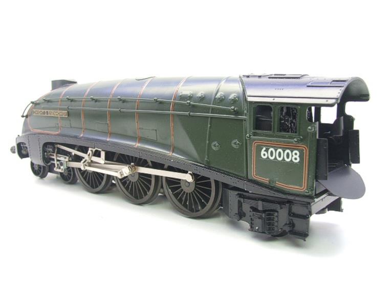 Seven Mills O Gauge BR Green A4 Pacific "Union of South Africa" Loco & Tender R/N 60009 Elec 2/3 Rail Bxd image 12