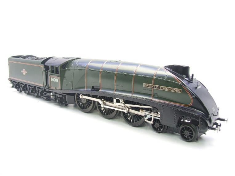 Seven Mills O Gauge BR Green A4 Pacific "Union of South Africa" Loco & Tender R/N 60009 Elec 2/3 Rail Bxd image 20