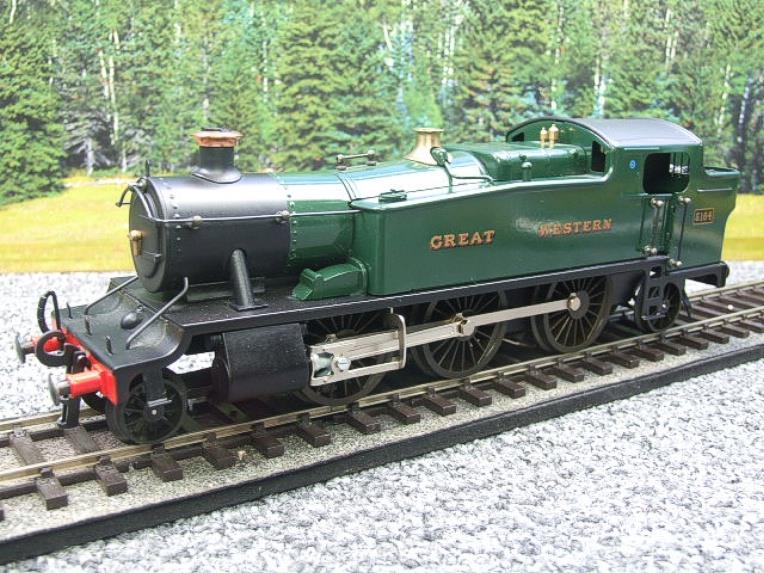 Ace Trains O Gauge E29A GW "Great Western" Green 2-6-2 Prairie Tank Loco R/N 5164 Electric 2/3 Rail image 3