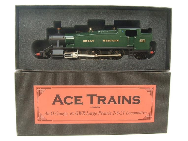 Ace Trains O Gauge E29A GW "Great Western" Green 2-6-2 Prairie Tank Loco R/N 5164 Electric 2/3 Rail image 16