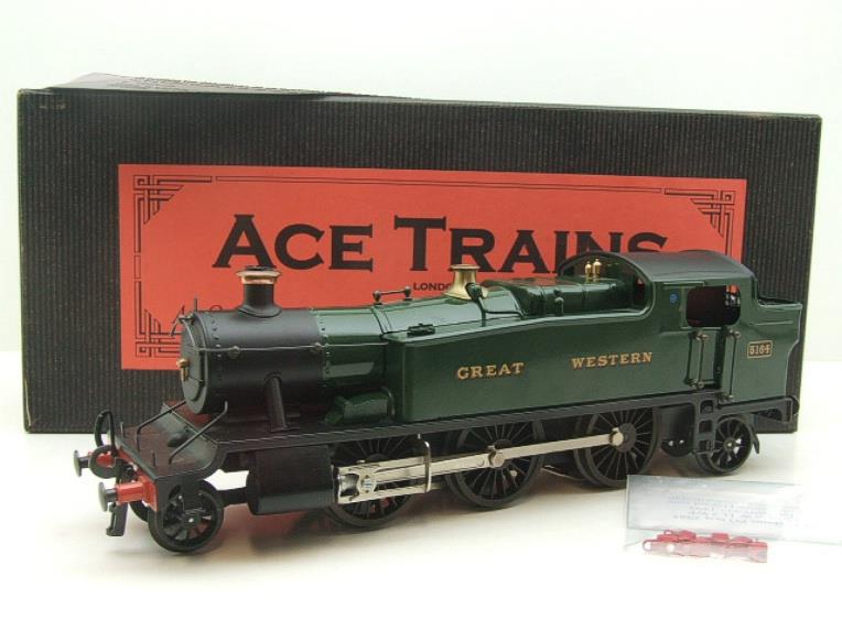 Ace Trains O Gauge E29A GW "Great Western" Green 2-6-2 Prairie Tank Loco R/N 5164 Electric 2/3 Rail image 18