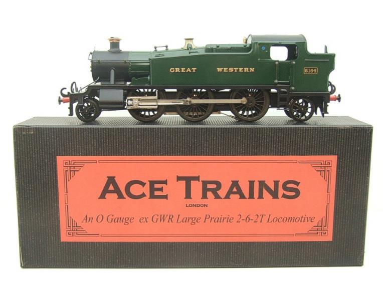Ace Trains O Gauge E29A GW "Great Western" Green 2-6-2 Prairie Tank Loco R/N 5164 Electric 2/3 Rail image 22