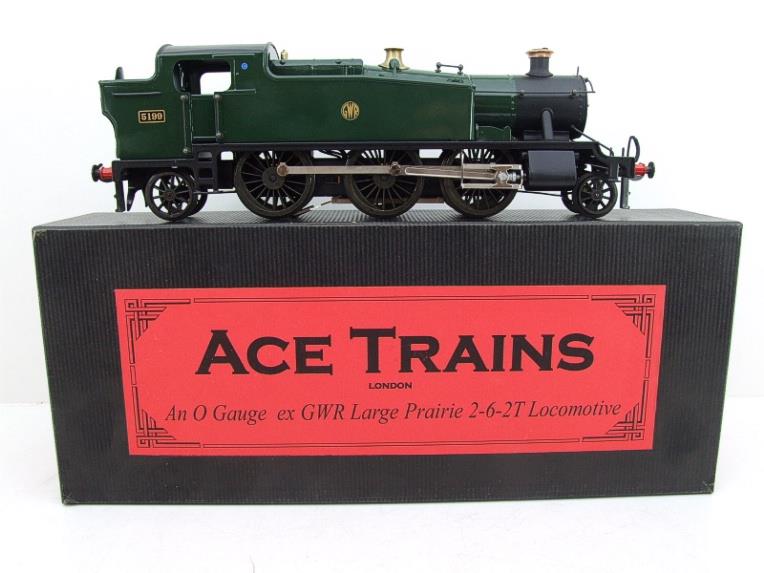 Ace Trains O Gauge E/29B GWR " Shirtbutton" Green 2-6-2 Prairie Tank Loco R/N 5199 Electric 2/3 Rail image 22