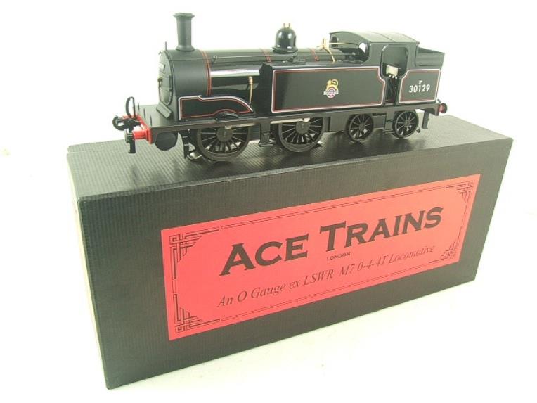 Ace Trains O Gauge E/24G Early Pre 56 BR M7 Tank 0-4-4 Loco 30129 Electric 2/ 3 Rail Boxed image 2