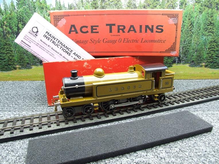Ace Trains O Gauge E/2 "LB & SCR" Beown, 4-4-2 Tank Loco R/N 22 Electric 3 Rail Boxed **White Roof Version** image 3