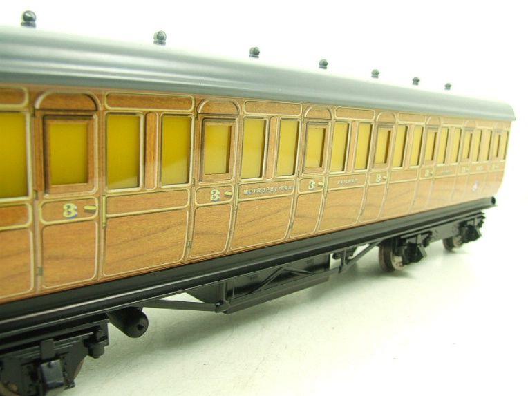 Ace Trains O Gauge C/26M3 LT Metropolitan All 3rd Metropolitan Passenger Coach R/N 465 Boxed image 4