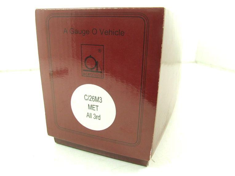 Ace Trains O Gauge C/26M3 LT Metropolitan All 3rd Metropolitan Passenger Coach R/N 465 Boxed image 11