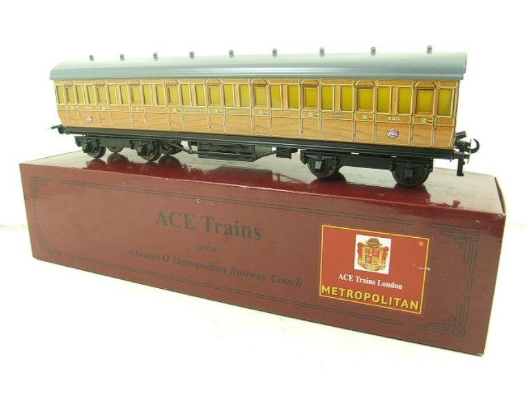 Ace Trains O Gauge C/26M3 LT Metropolitan All 3rd Metropolitan Passenger Coach R/N 465 Boxed image 15