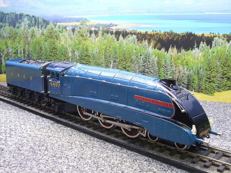 Ace Trains O Gauge E4, A4 Pacific LNER Blue "Golden Plover", R/N 4497 Electric 3 Rail Boxed image 4