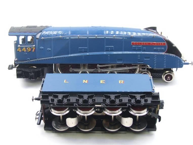Ace Trains O Gauge E4, A4 Pacific LNER Blue "Golden Plover", R/N 4497 Electric 3 Rail Boxed image 14