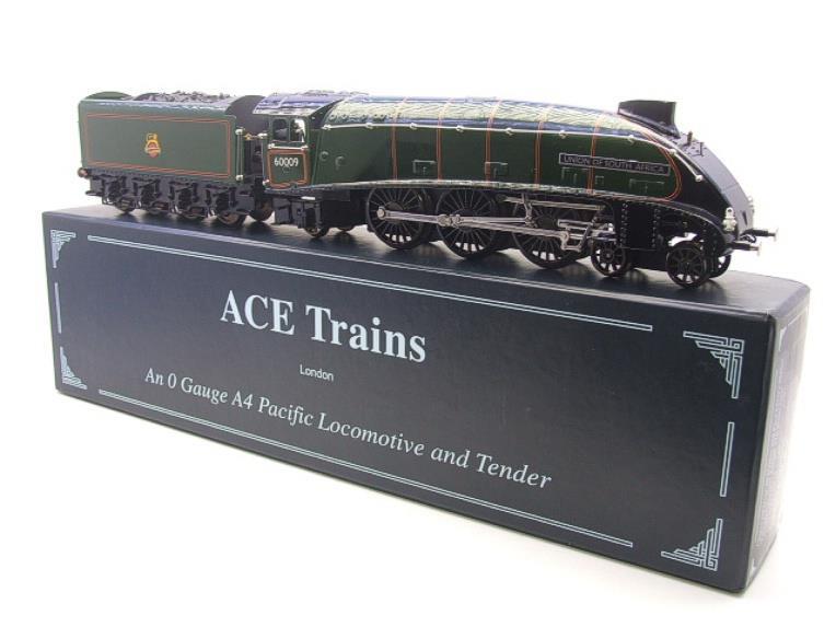 Ace Trains O Gauge E/4 BR Green A4 Pacific 4-6-2 "Silver Fox" 3 Rail R/N 60017, Bxd image 1