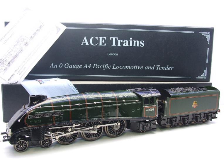 Ace Trains O Gauge E/4 BR Green A4 Pacific 4-6-2 "Silver Fox" 3 Rail R/N 60017, Bxd image 22