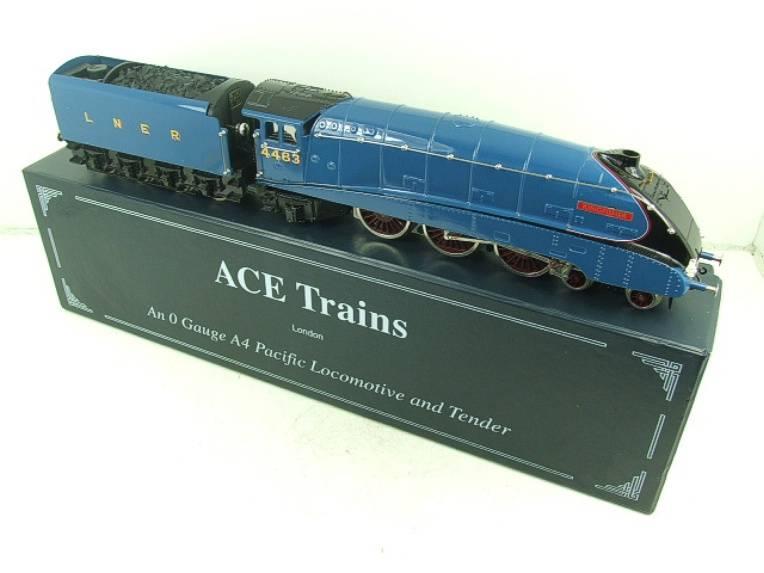Ace Trains O Gauge A4 Pacific LNER Garter Blue "Seagull" 3 Electric RN 4902 Bxd image 2