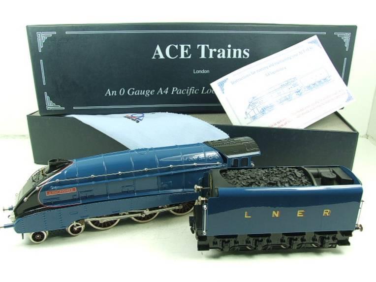 Ace Trains O Gauge A4 Pacific LNER Garter Blue "Seagull" 3 Electric RN 4902 Bxd image 3