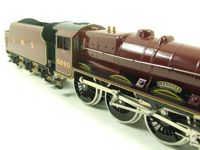 Ace Trains O Gauge E18C2, LMS Maroon Jubilee Class Loco & Tender "Leander" R/N 5690 Electric 2/3 Rail Boxed image 5