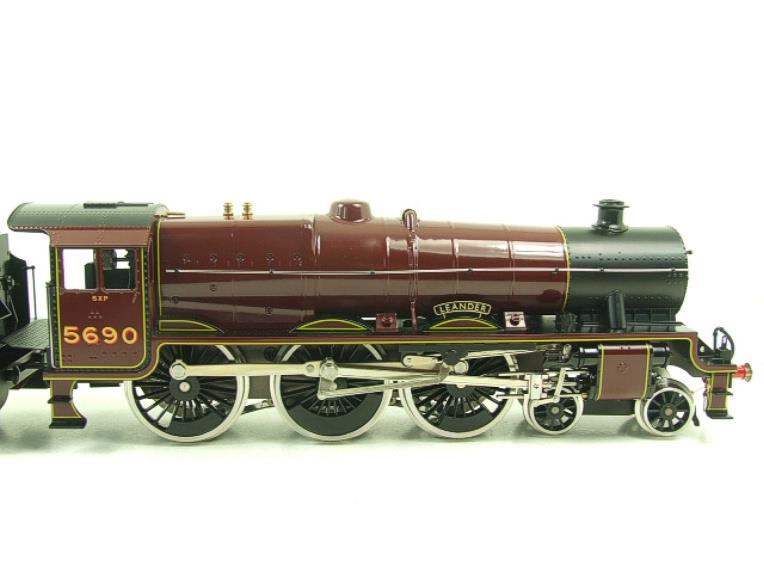 Ace Trains O Gauge E18C2, LMS Maroon Jubilee Class Loco & Tender "Leander" R/N 5690 Electric 2/3 Rail Boxed image 6