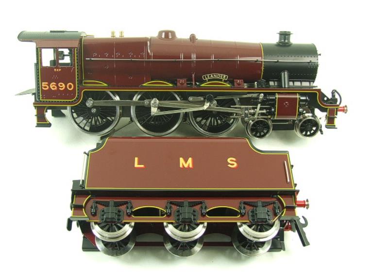 Ace Trains O Gauge E18C2, LMS Maroon Jubilee Class Loco & Tender "Leander" R/N 5690 Electric 2/3 Rail Boxed image 13