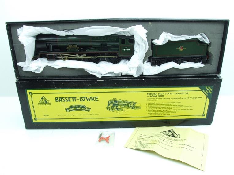 Bassett Lowke O Gauge BL99011 BR Rebuilt Scot Class "Royal Scot" R/N 46100 Bxd 2/3 Rail image 21