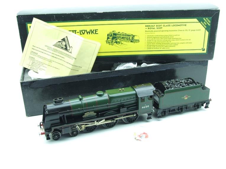 Bassett Lowke O Gauge BL99011 BR Rebuilt Scot Class "Royal Scot" R/N 46100 Bxd 2/3 Rail image 22
